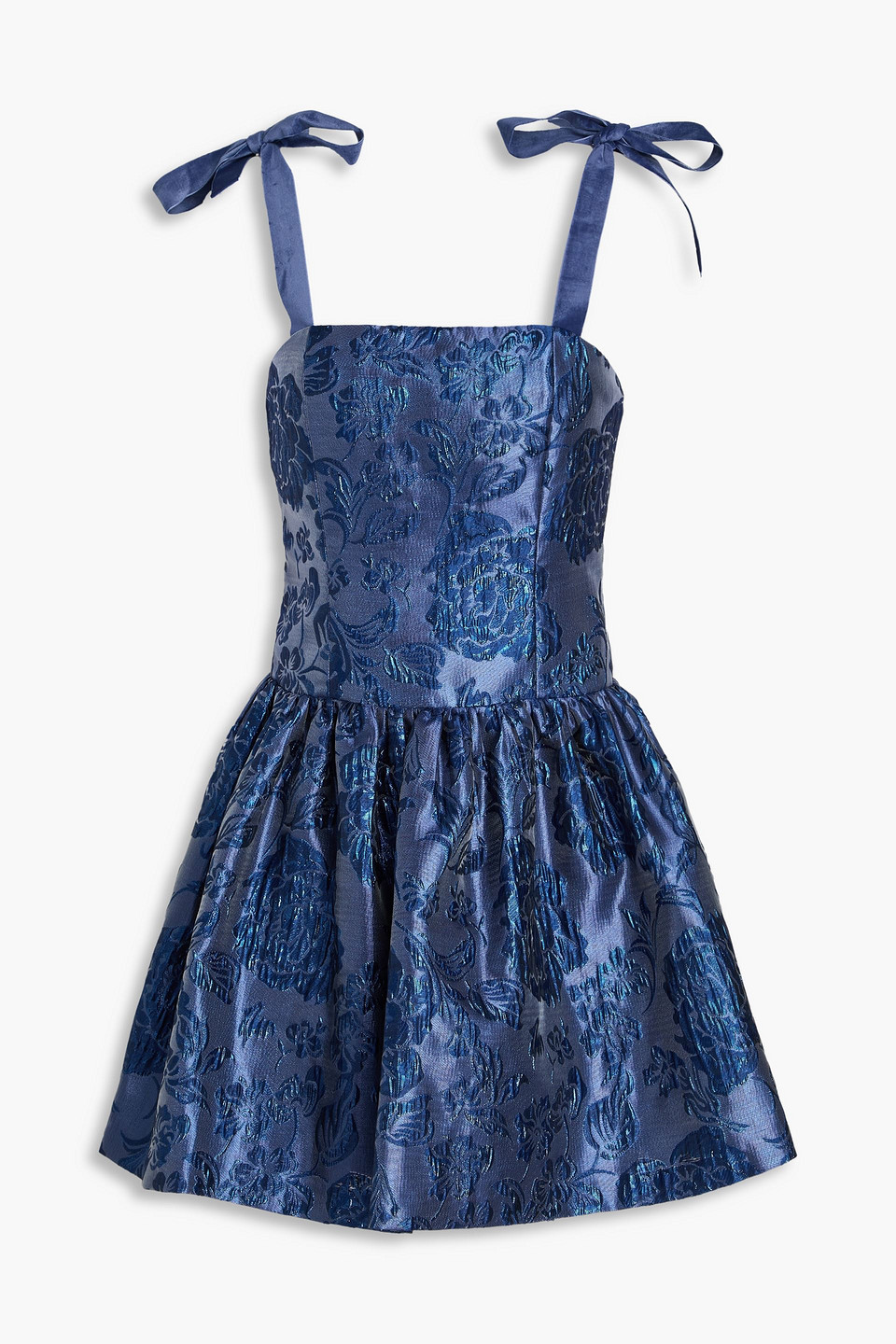 Maryann brocade mini dress