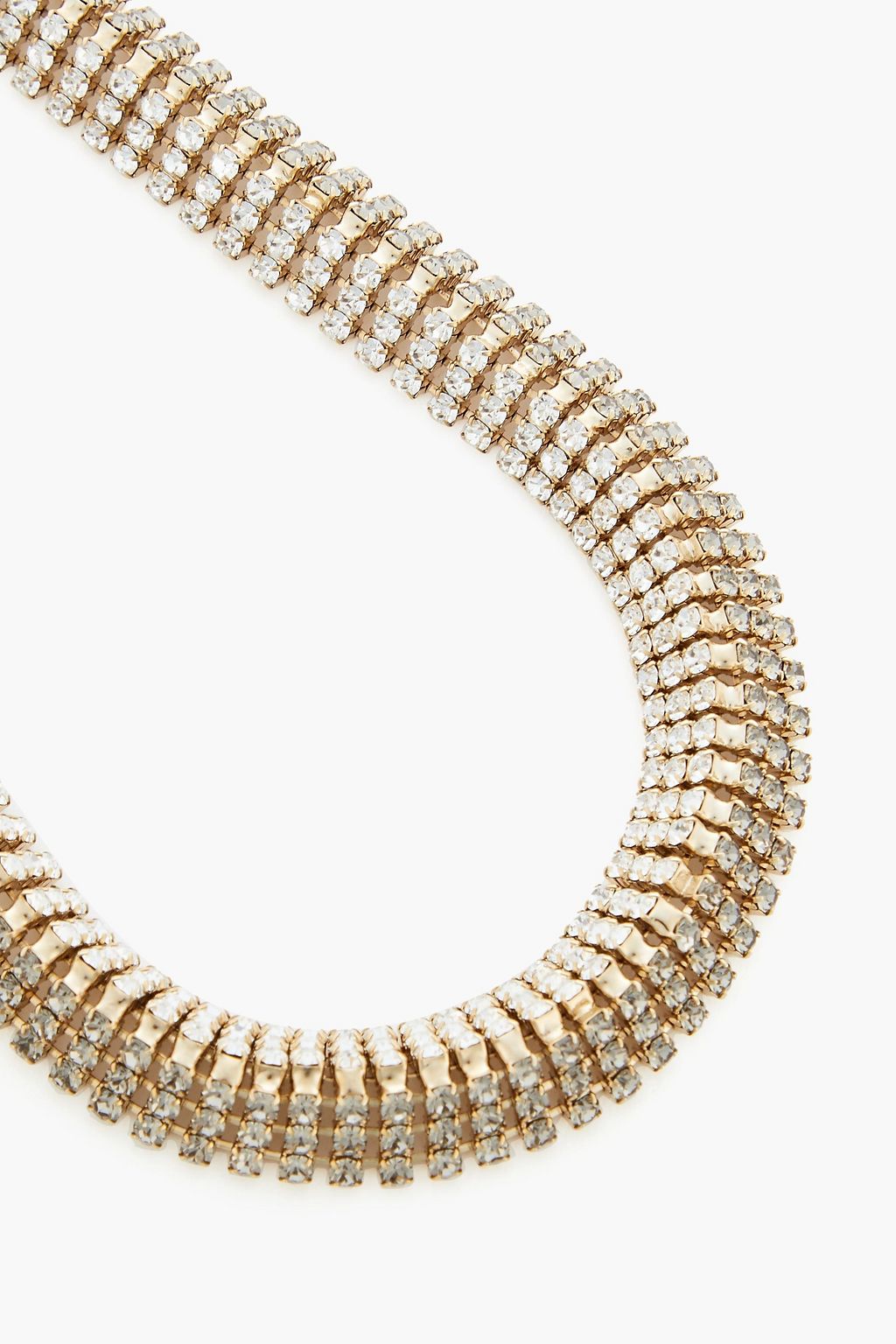 ROSANTICA Gold-tone crystal necklace