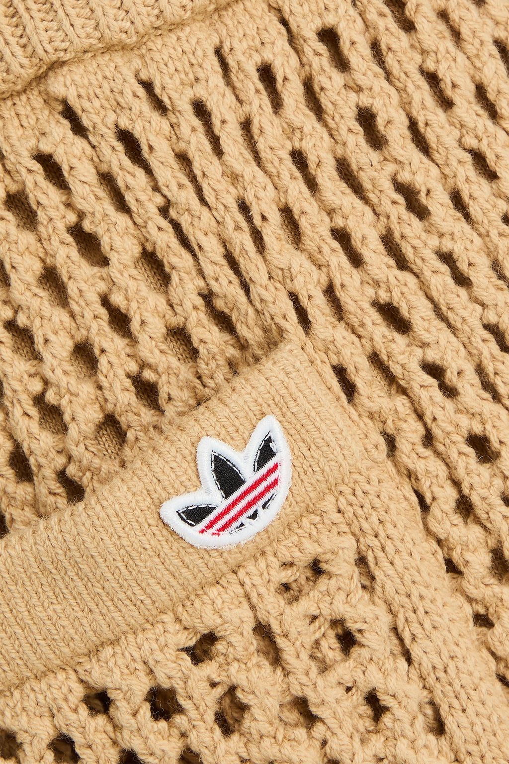 ADIDAS ORIGINALS X CLOT شورت من مزيج من القطن ونسيج بحبكة مفتوحة برباط شدّ