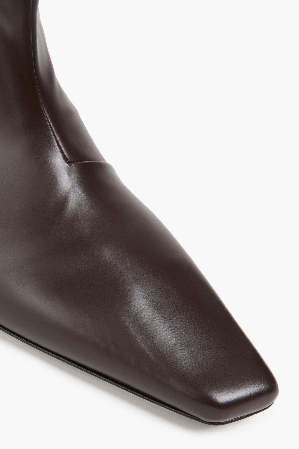LOULOU STUDIO Lirone glossed-leather boots