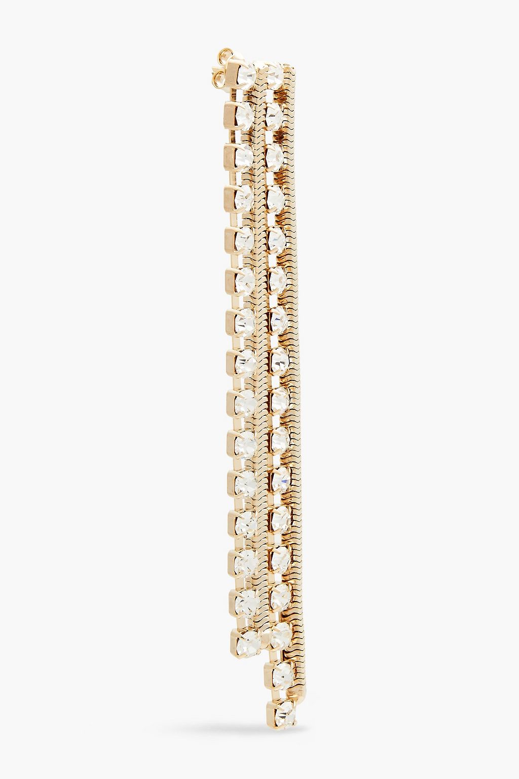 ROSANTICA Gold-tone crystal earrings