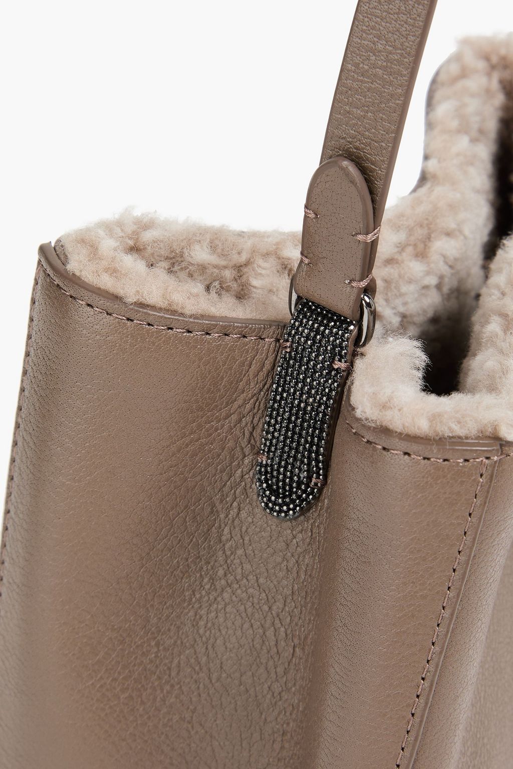 BRUNELLO CUCINELLI レザー バケットバッグ