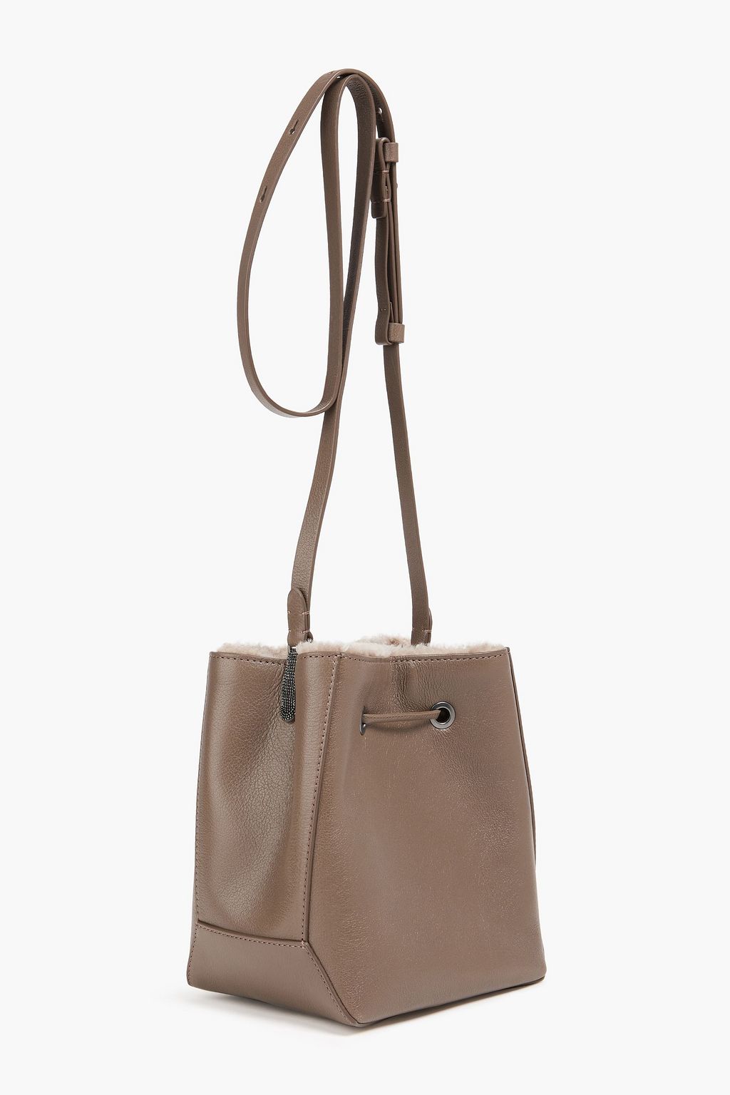 BRUNELLO CUCINELLI レザー バケットバッグ