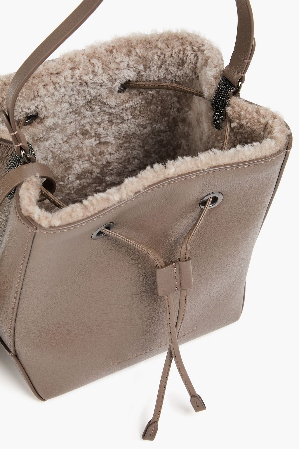 BRUNELLO CUCINELLI レザー バケットバッグ