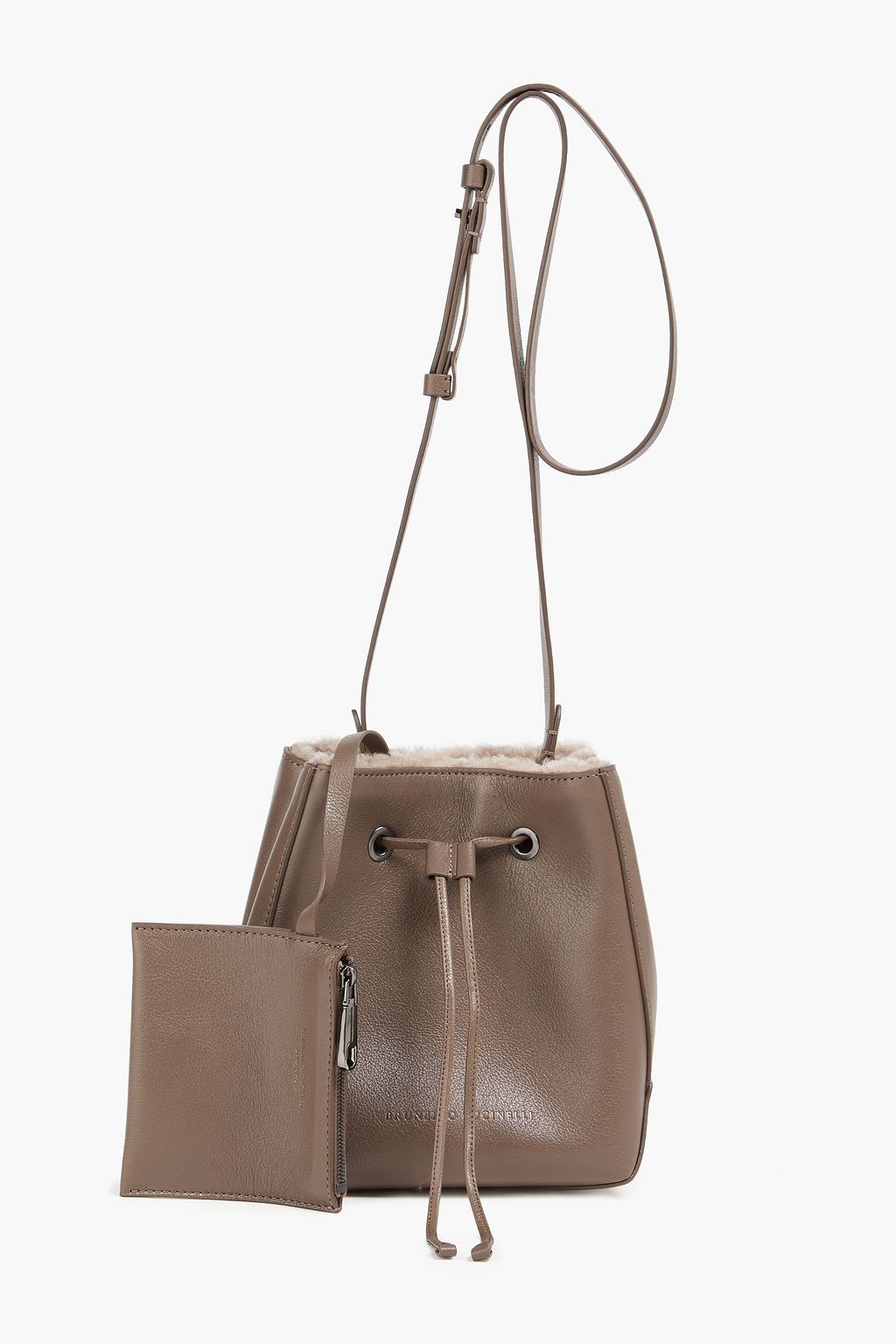 BRUNELLO CUCINELLI レザー バケットバッグ