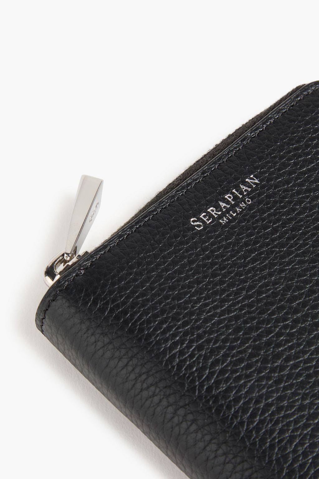 SERAPIAN ペブル加工レザー ウォレット