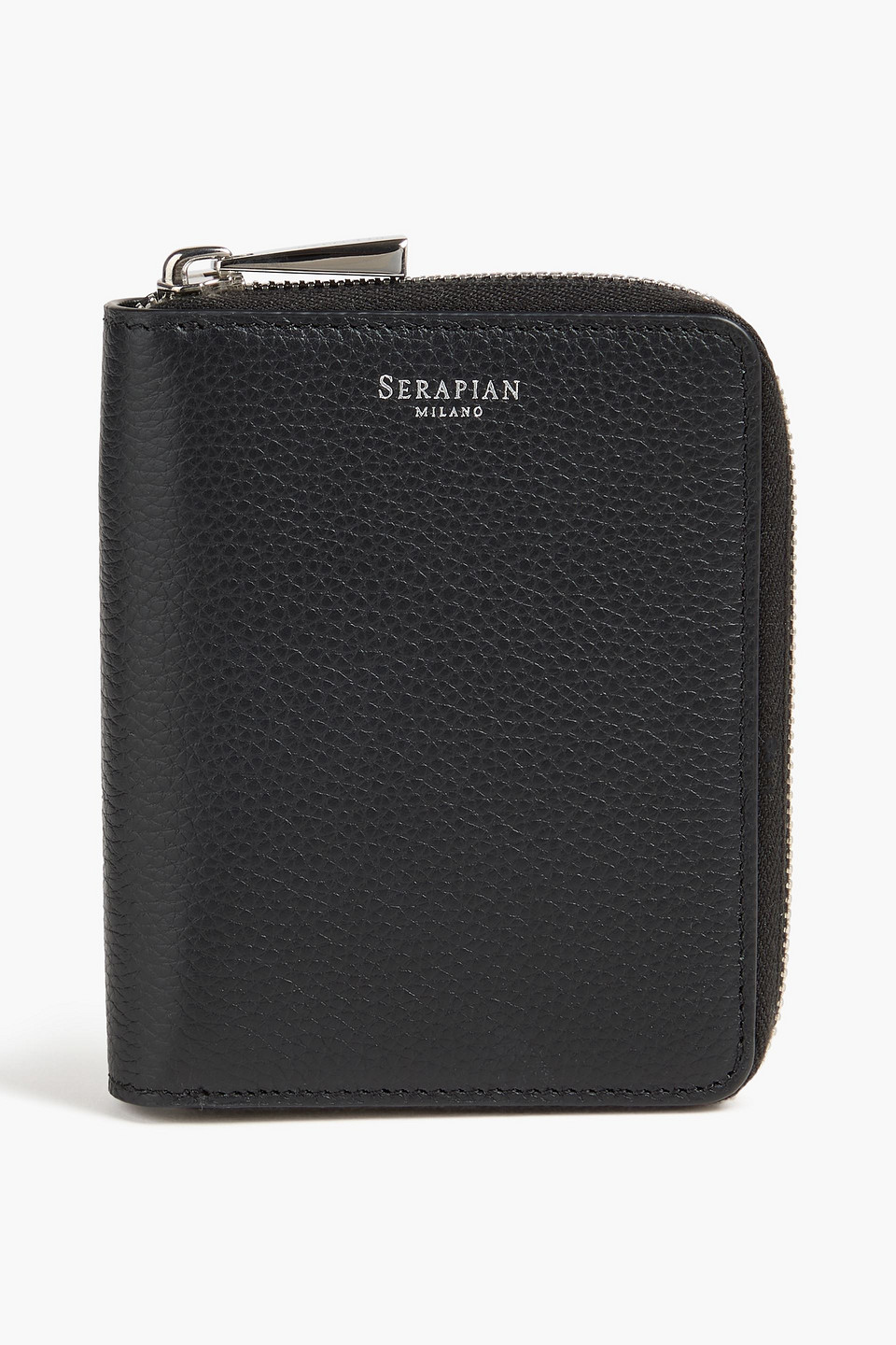Serapian Pebbled-leather Wallet