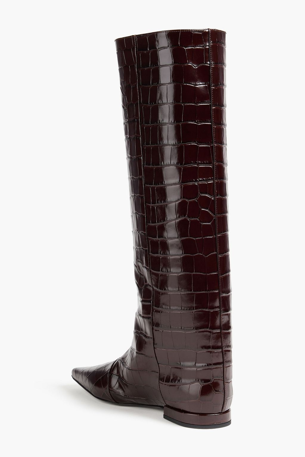 LOULOU STUDIO Ellie croc-effect leather boots