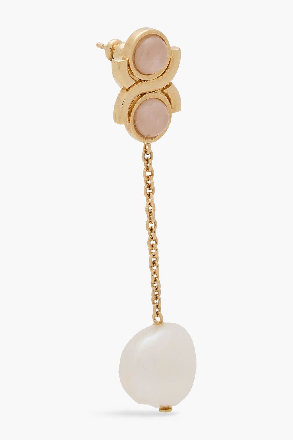 CHLOÉ Marcie gold-tone pearl earrings