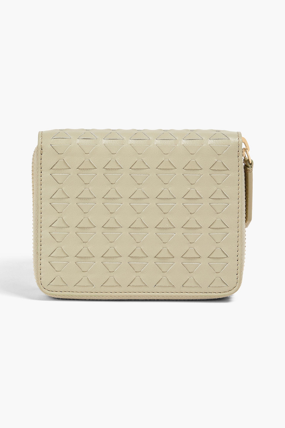 Serapian Mosaico Woven Leather Wallet