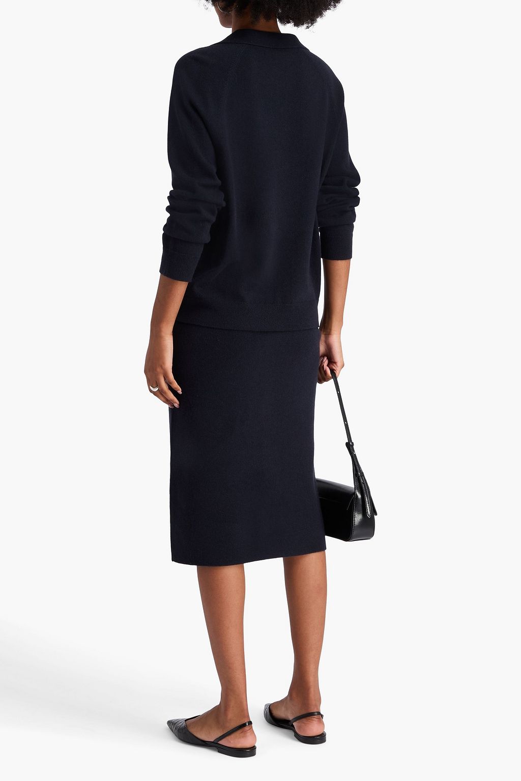 ARCH4 Gladiolus cashmere polo sweater