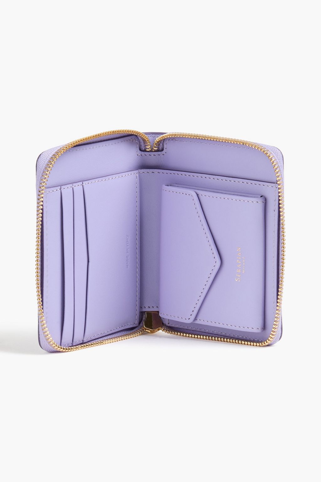 SERAPIAN Mosiaco woven leather wallet