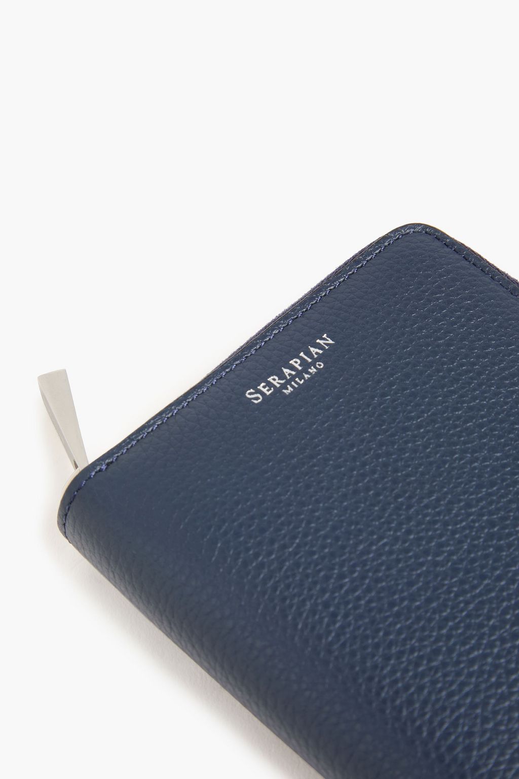 SERAPIAN ペブル加工レザー ウォレット