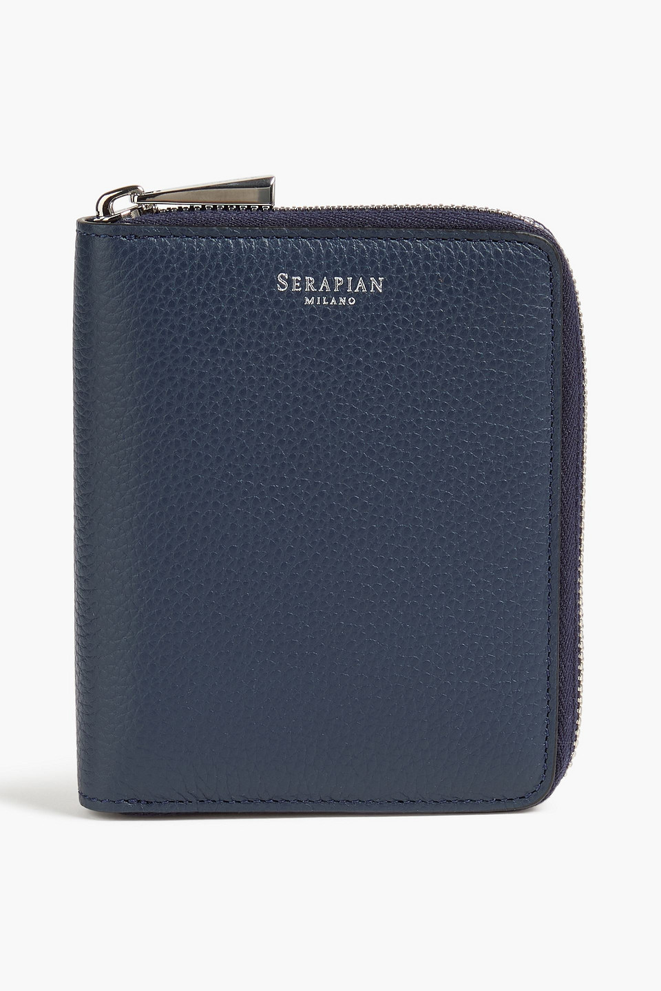 Serapian Pebbled-leather Wallet
