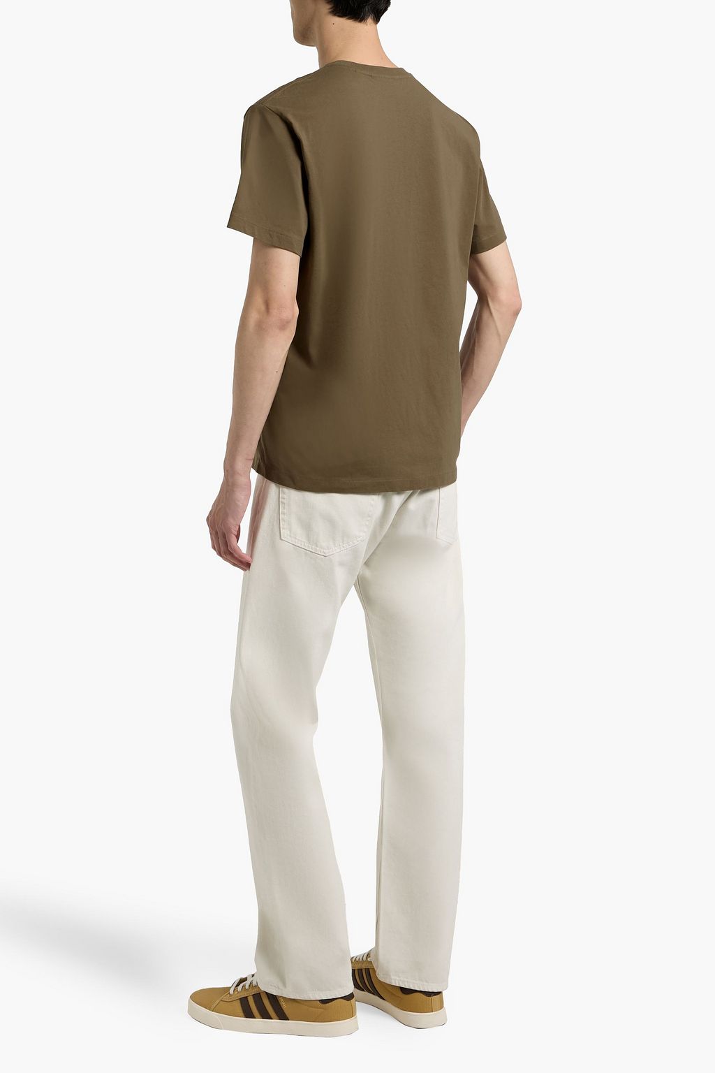 FRAME Cotton-jersey T-shirt