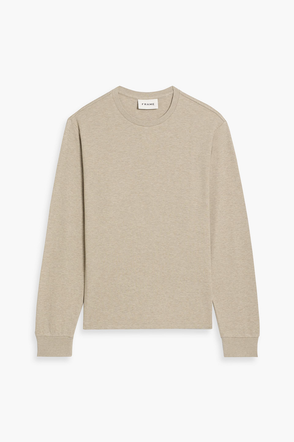 Frame Cotton-jersey T-shirt In Neutral