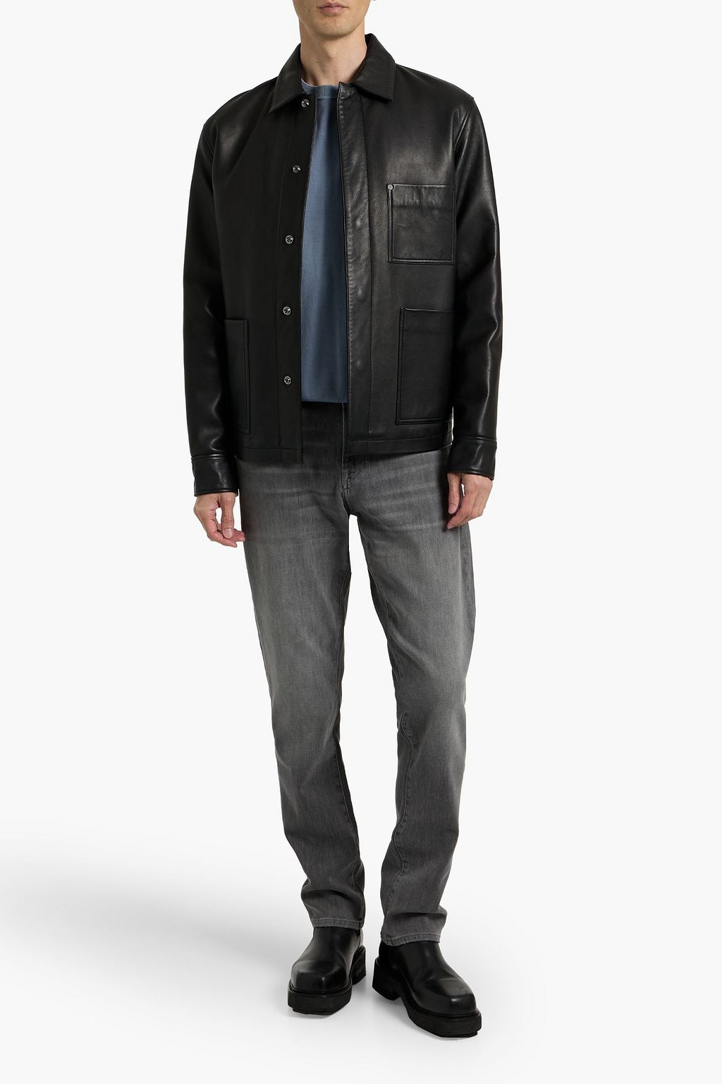 FRAME L'Homme slim-fit denim jeans