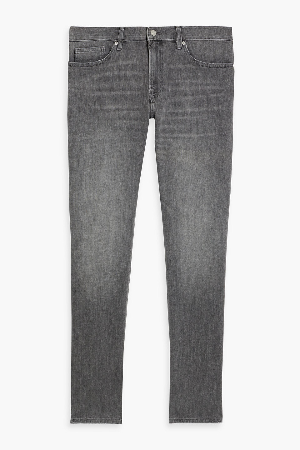 Frame Denim L'homme Vintage Dark Slim Jean In Gray