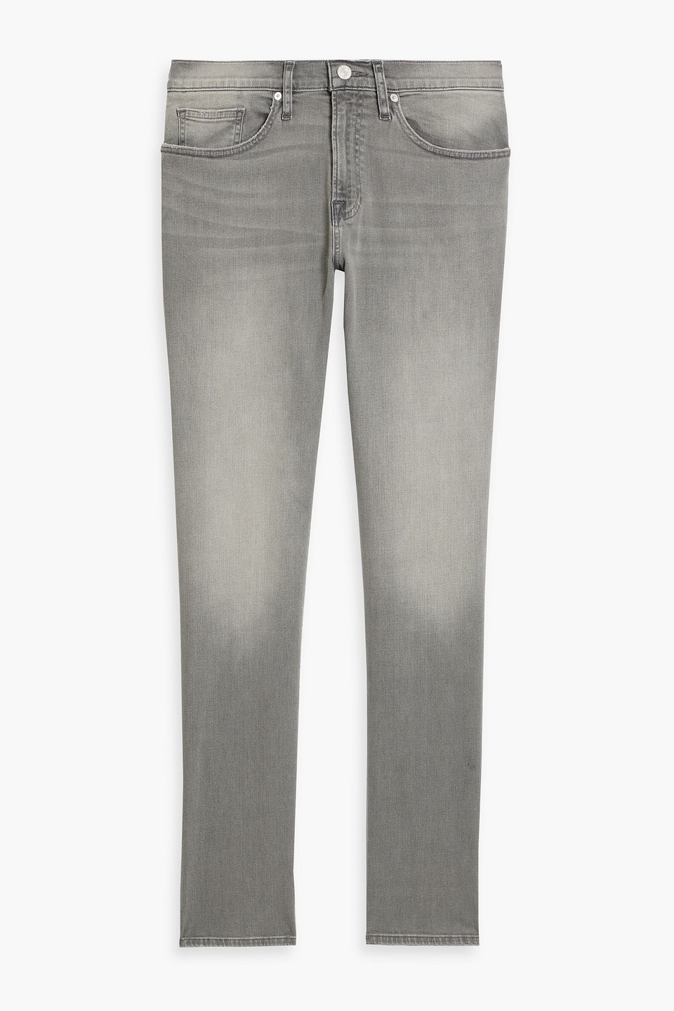 Frame L'homme Skinny-fit Denim Jeans In Gray