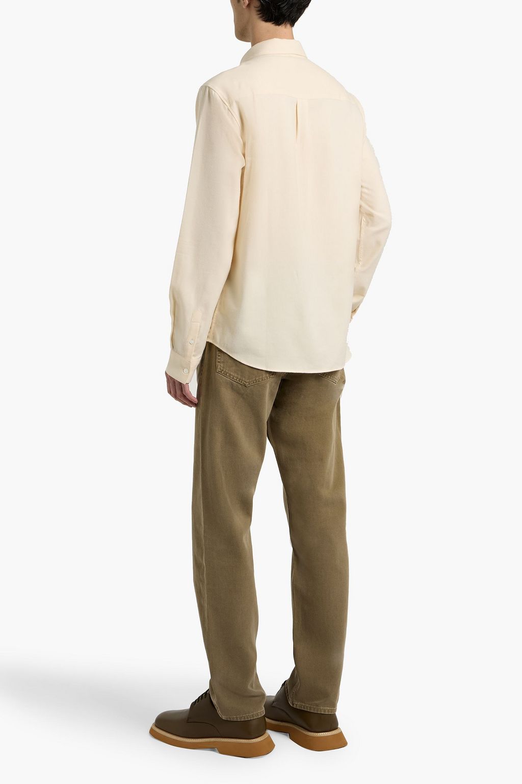 FRAME The Straight cotton-canvas jeans