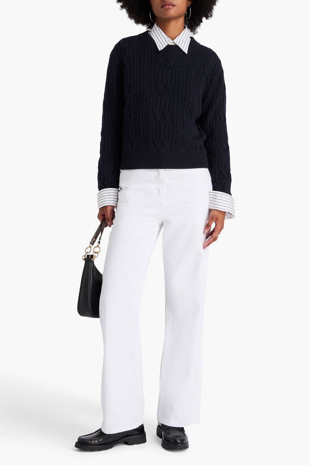 ARCH4 Smithfield cable-knit cashmere sweater