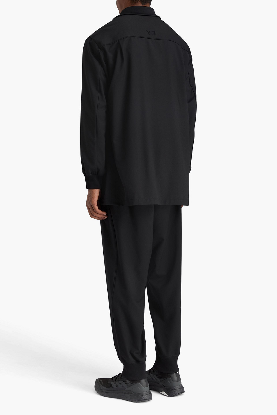  Y-3 - Jacke Aus Twill - Schwarz - Xs 