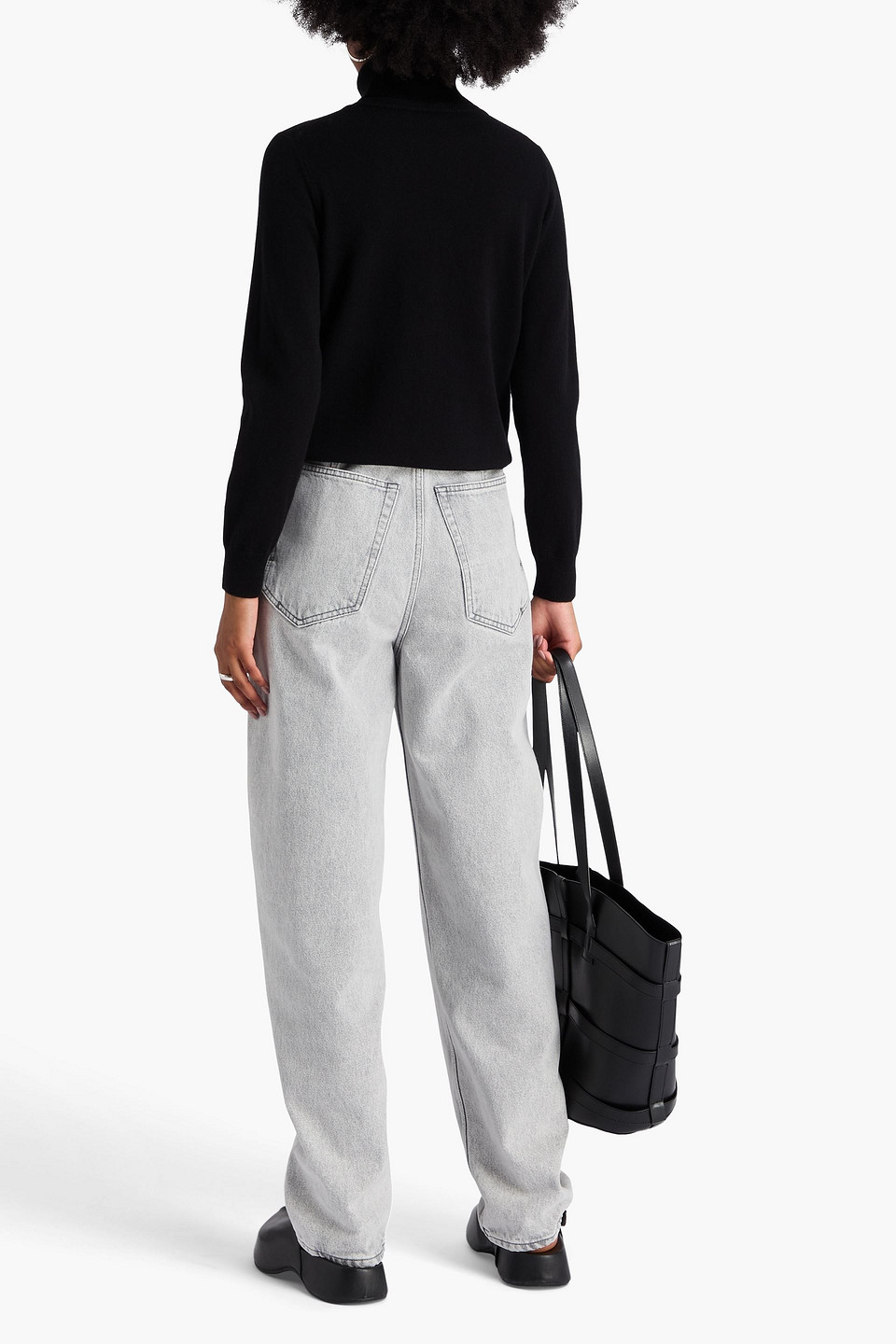  Arch4 - Rollkragenpullover „skyla“ Aus Kaschmir - Schwarz - M 