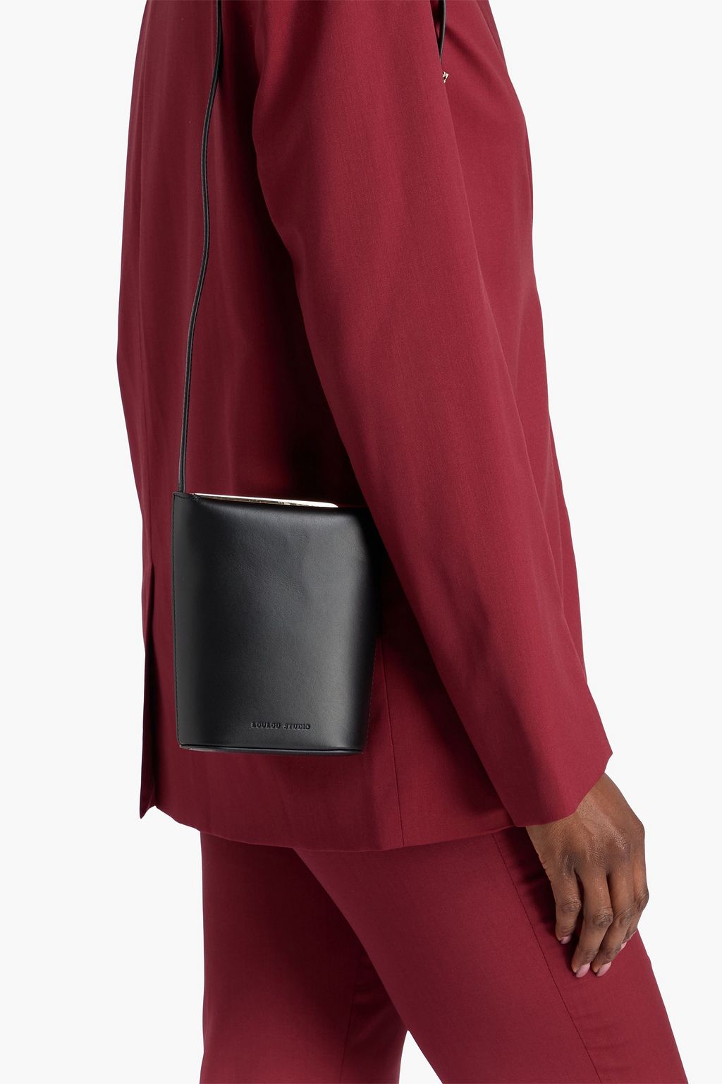 LOULOU STUDIO Lindsey レザー バケットバッグ