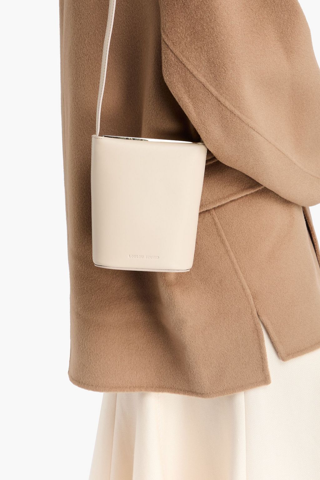 LOULOU STUDIO Lindsey レザー バケットバッグ