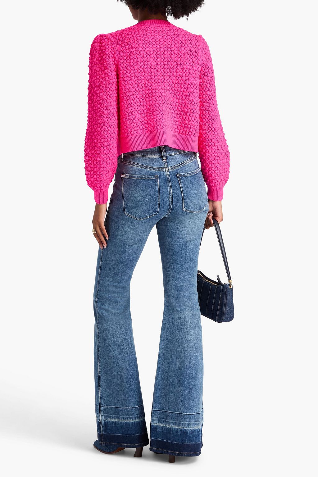 ALICE + OLIVIA JEANS SB Bell high-rise flared jeans