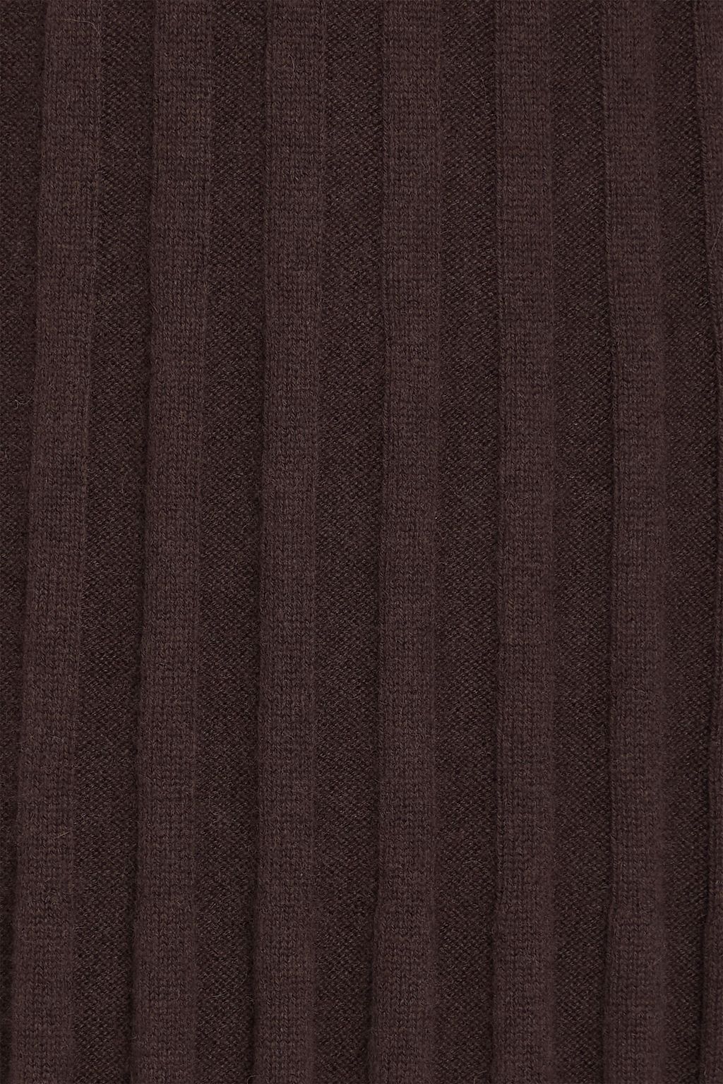 LOULOU STUDIO Irma ribbed wool and cashmere-blend midi dress