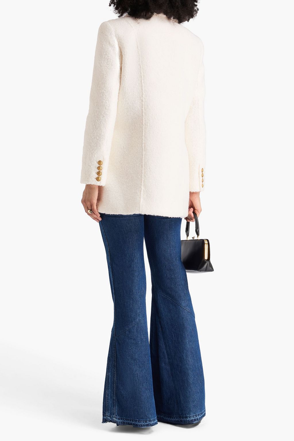 ALICE + OLIVIA Purcell bouclé coat