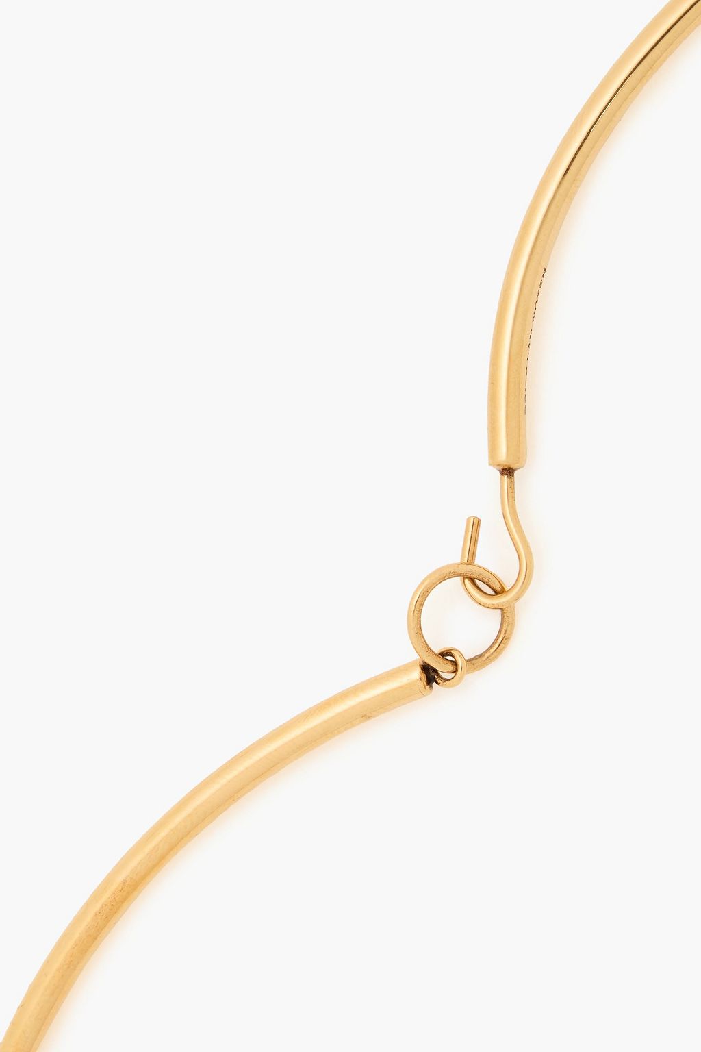 DRIES VAN NOTEN Goldfarbene Kette mit Perlen
