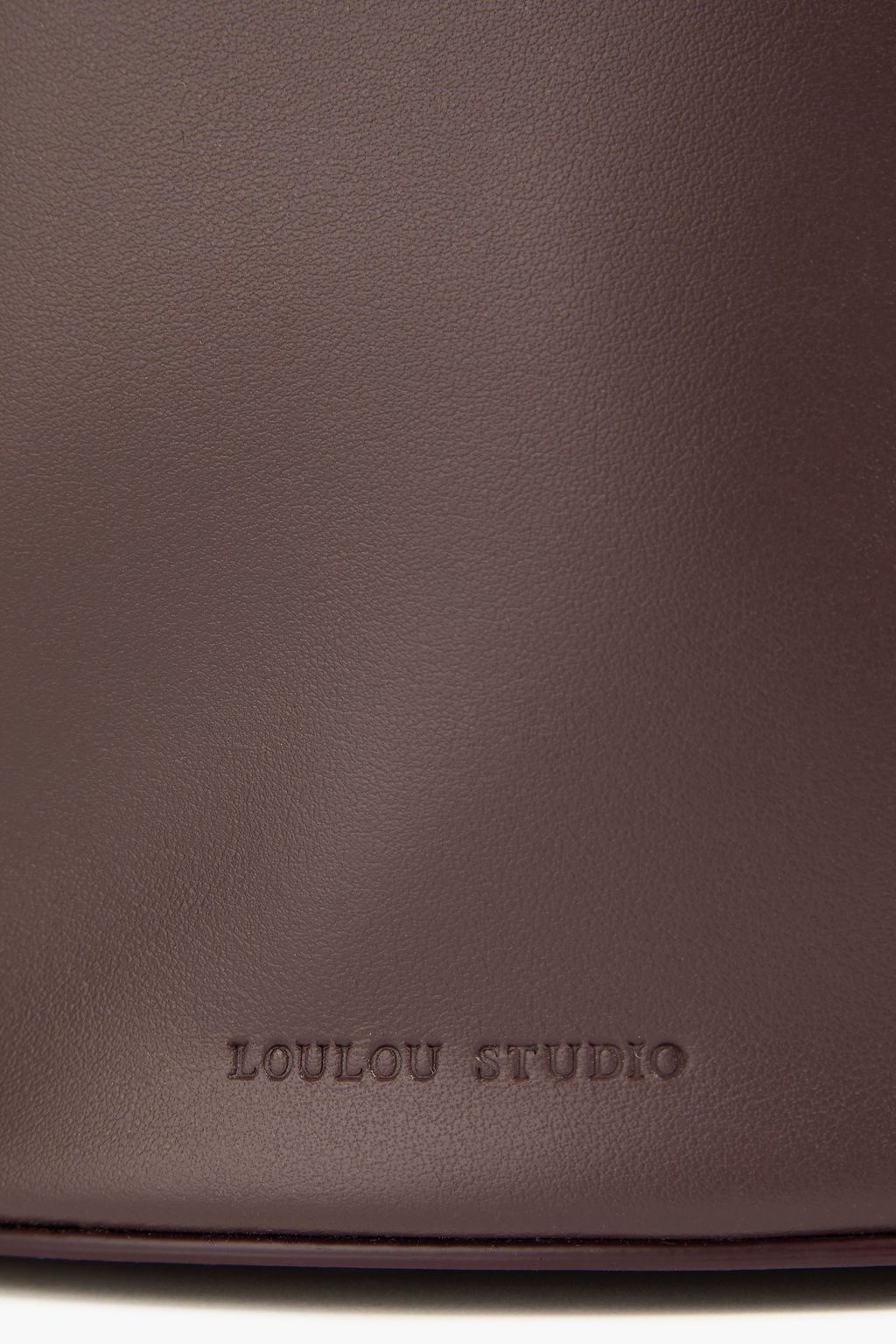 LOULOU STUDIO Cate Beuteltasche aus Leder
