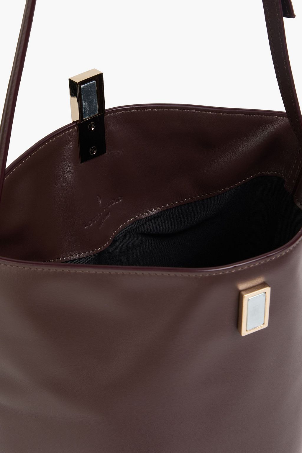 LOULOU STUDIO Cate Beuteltasche aus Leder