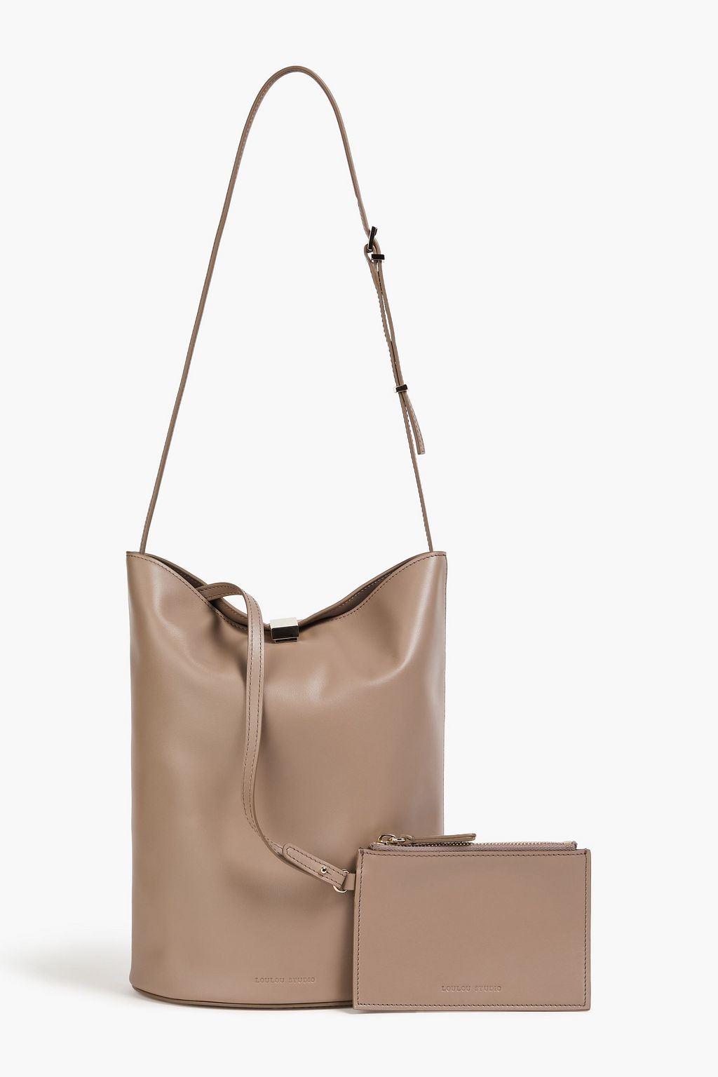 LOULOU STUDIO Cate Beuteltasche aus Leder