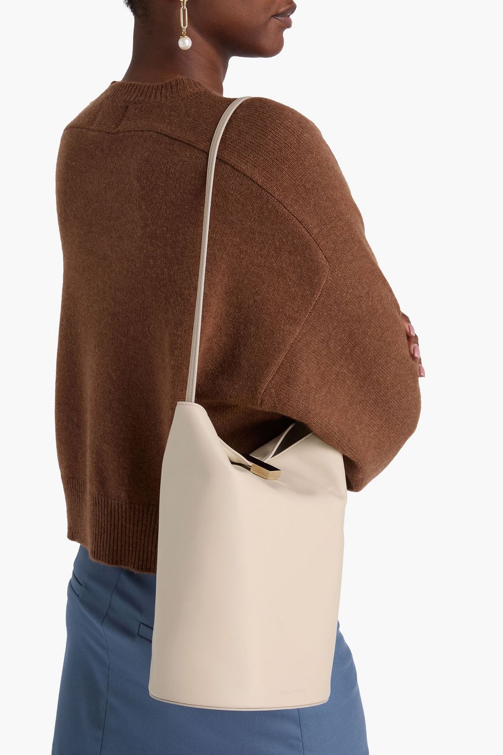 LOULOU STUDIO Cate leather bucket bag