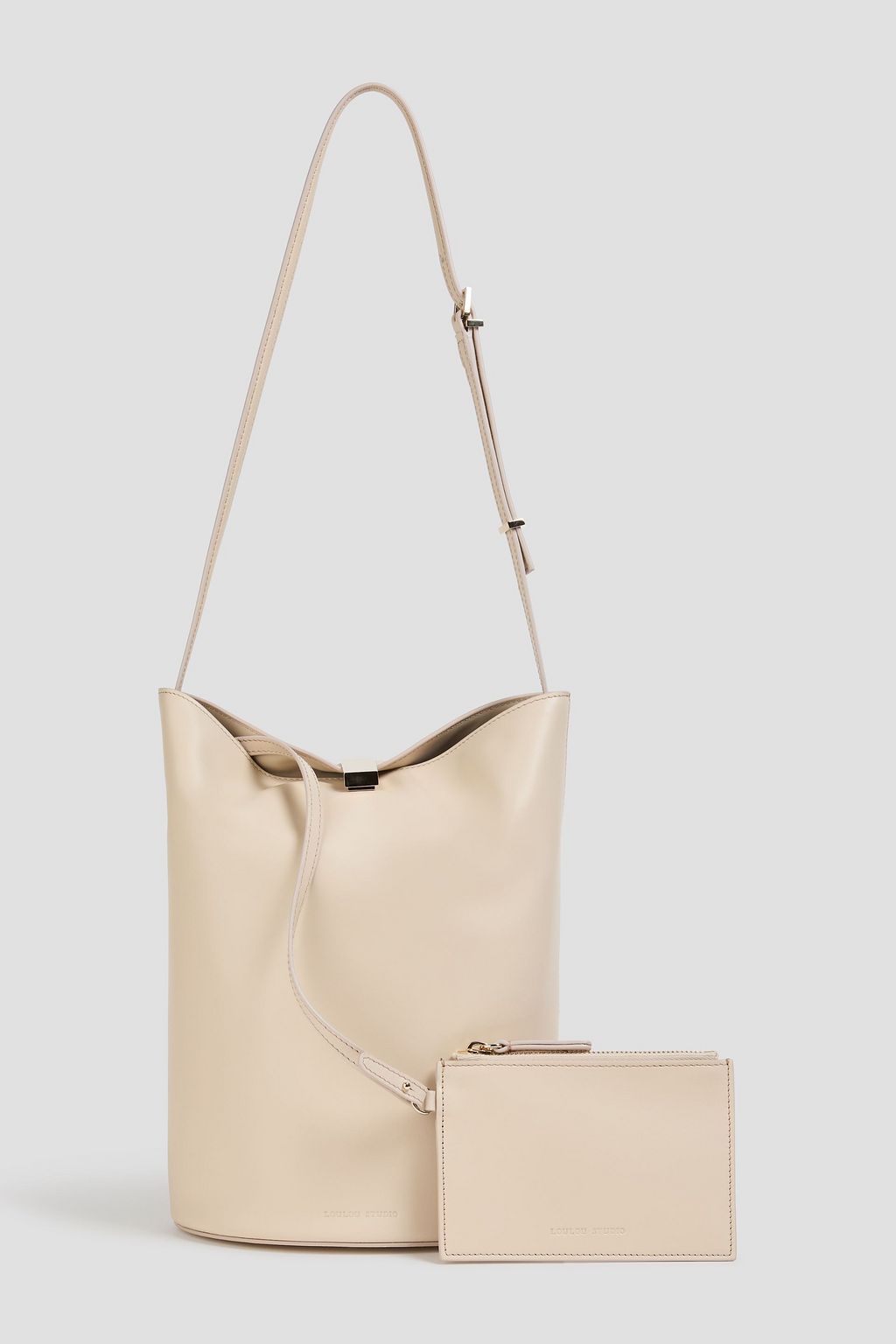 LOULOU STUDIO Cate Beuteltasche aus Leder