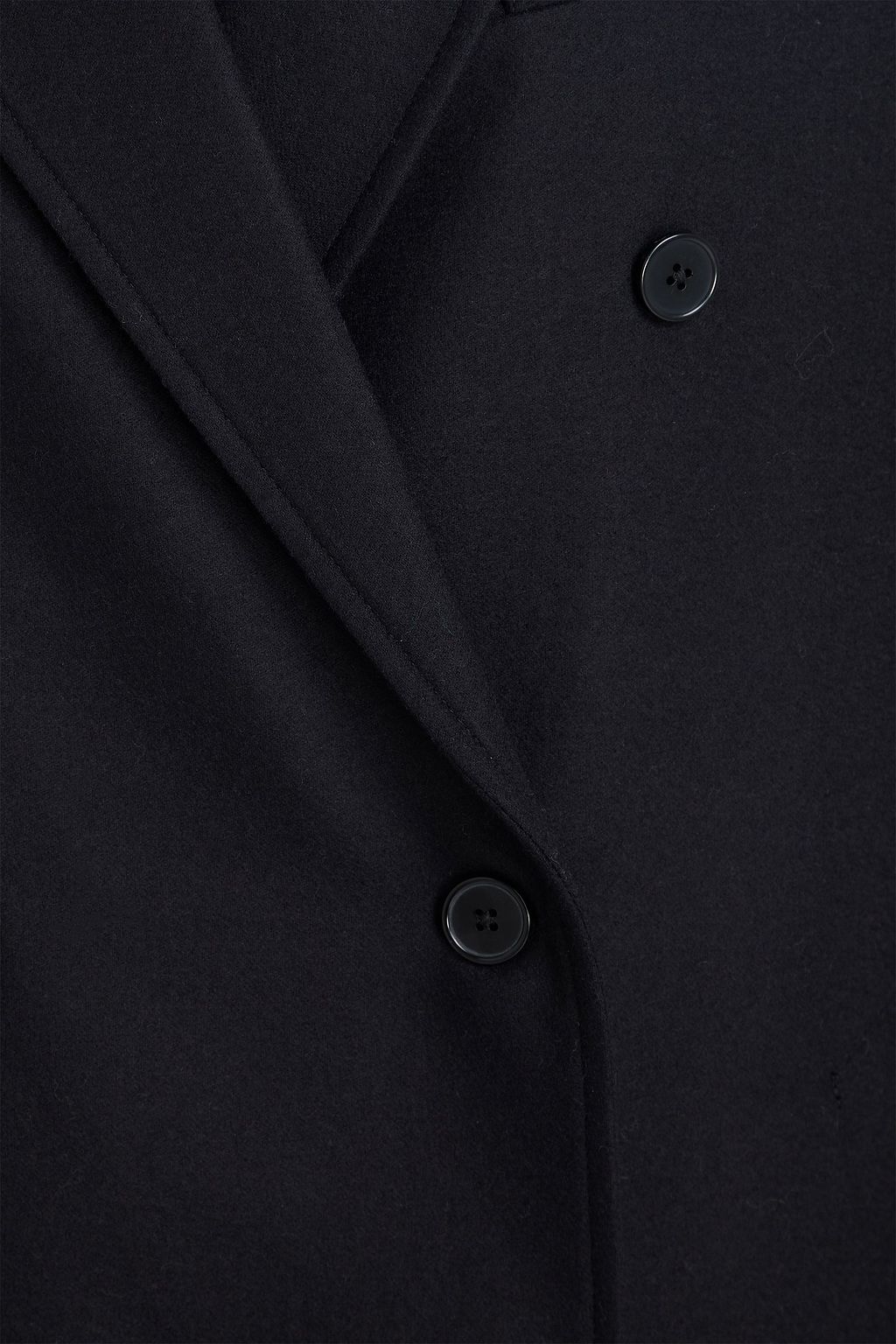 LOULOU STUDIO Zeno double-breasted wool-blend flannel coat