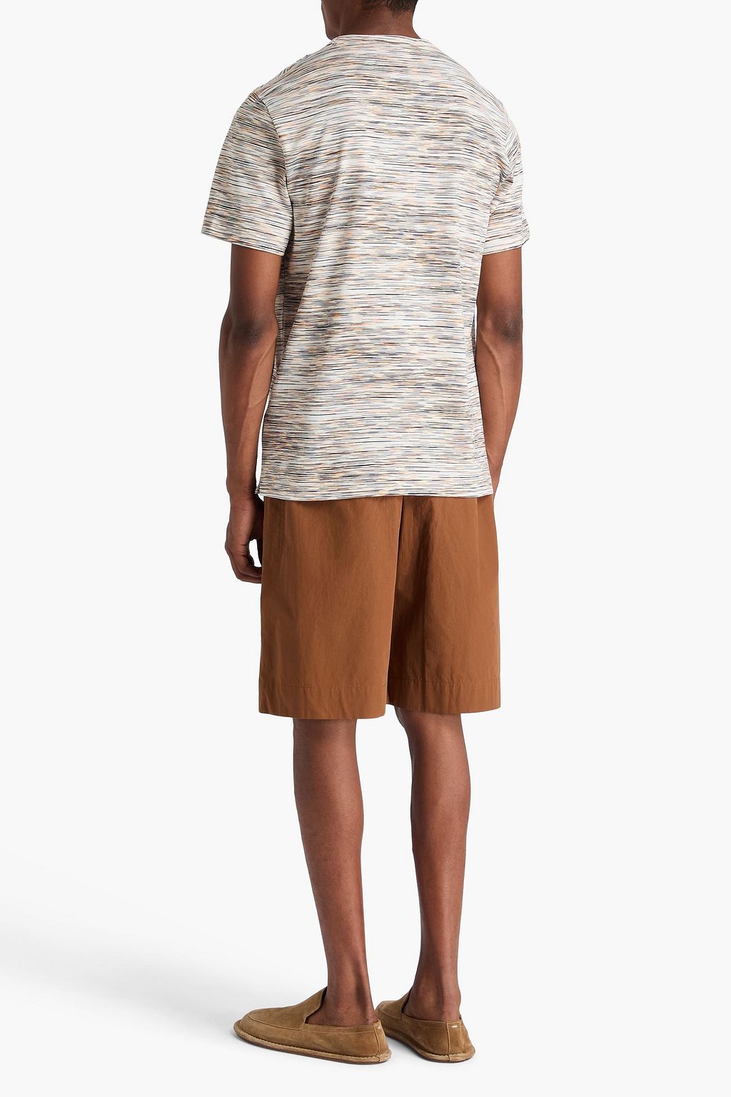 MISSONI Space-dyed cotton-jersey T-shirt