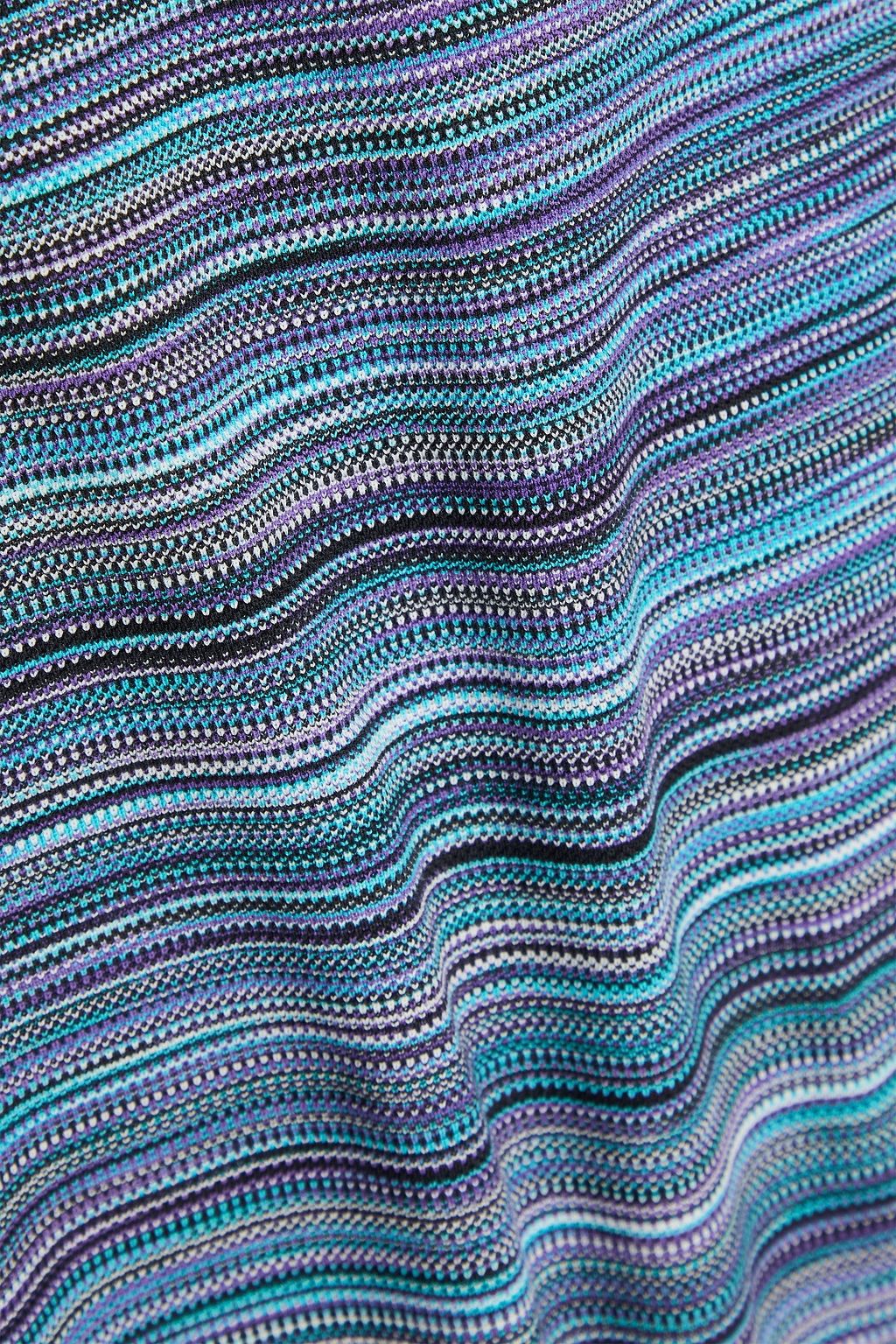 MISSONI コットンピケ ポロシャツ スペースダイ
