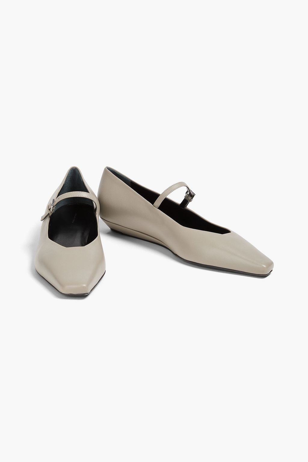 LOULOU STUDIO Micheline レザー メリージェーン フラットシューズ