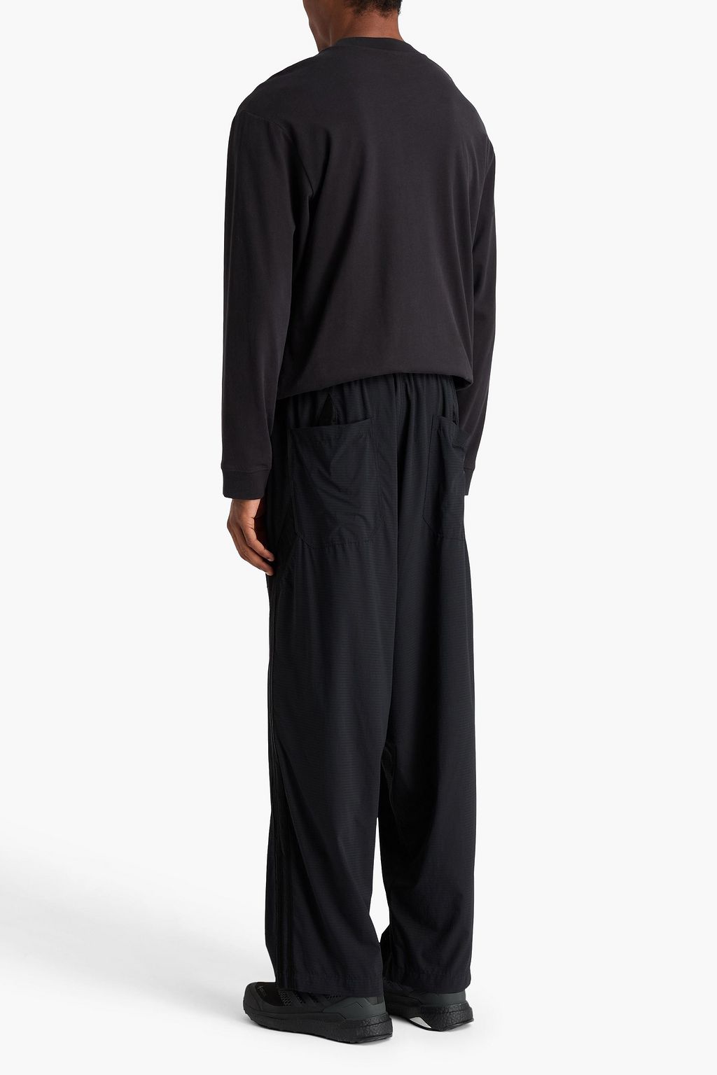 Y-3 タフタ&リップストップ ドローストリングパンツ