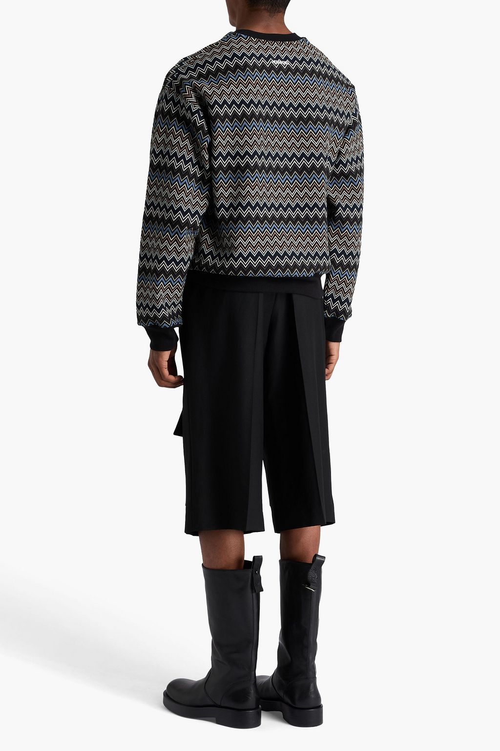 MISSONI Cotton-fleece sweatshirt
