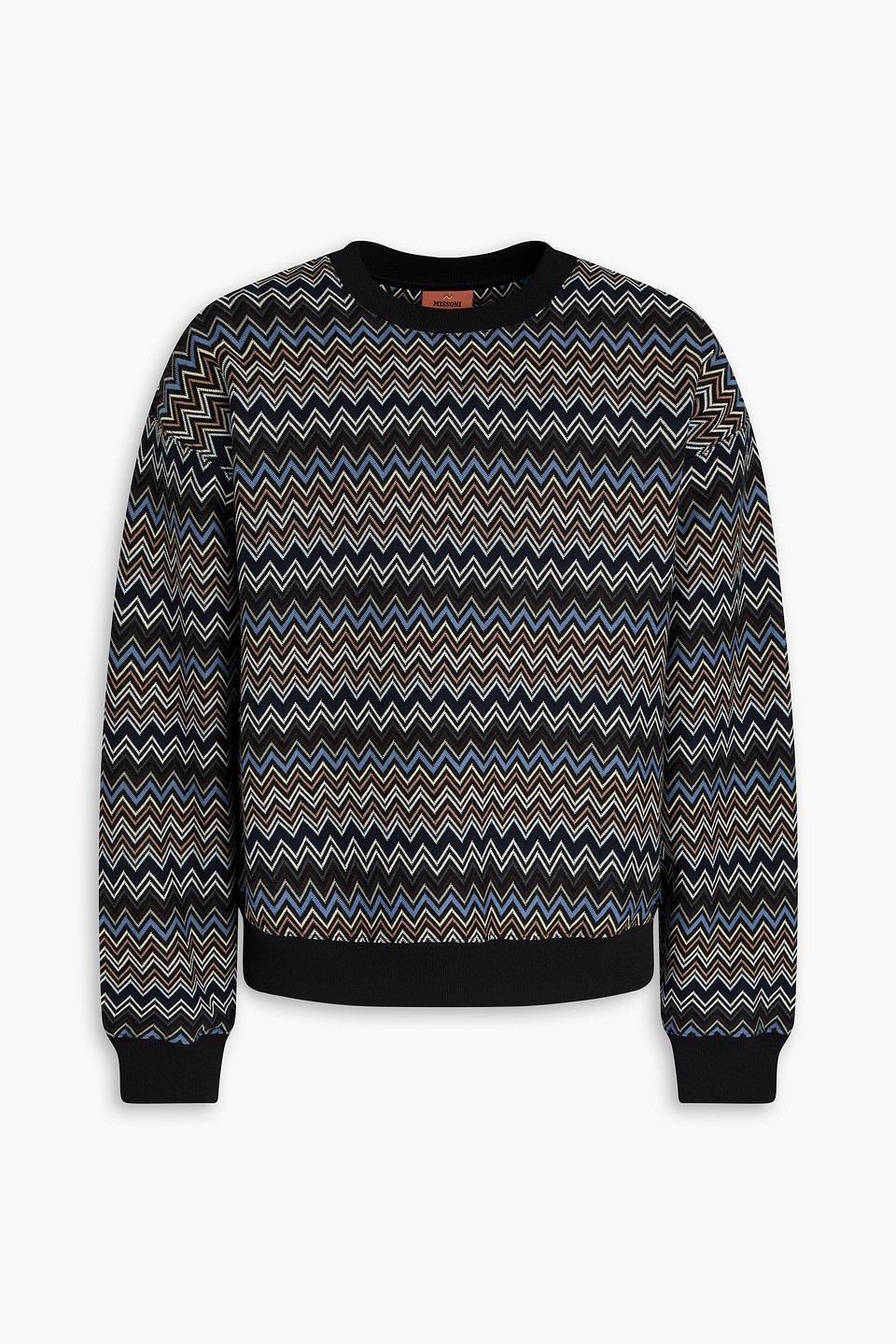 Missoni Cotton-fleece Sweatshirt In Multi