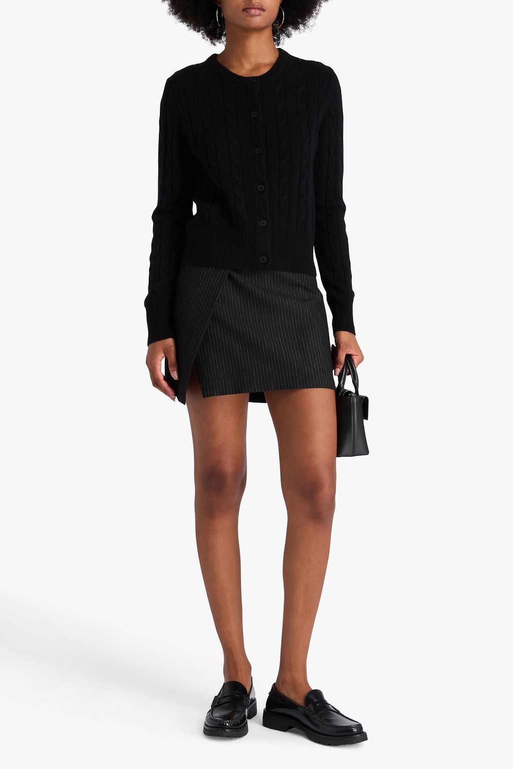 ARCH4 Lucy cable-knit cashmere cardigan