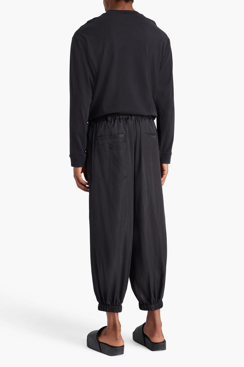 Y-3 3S printed cupro-blend track pants