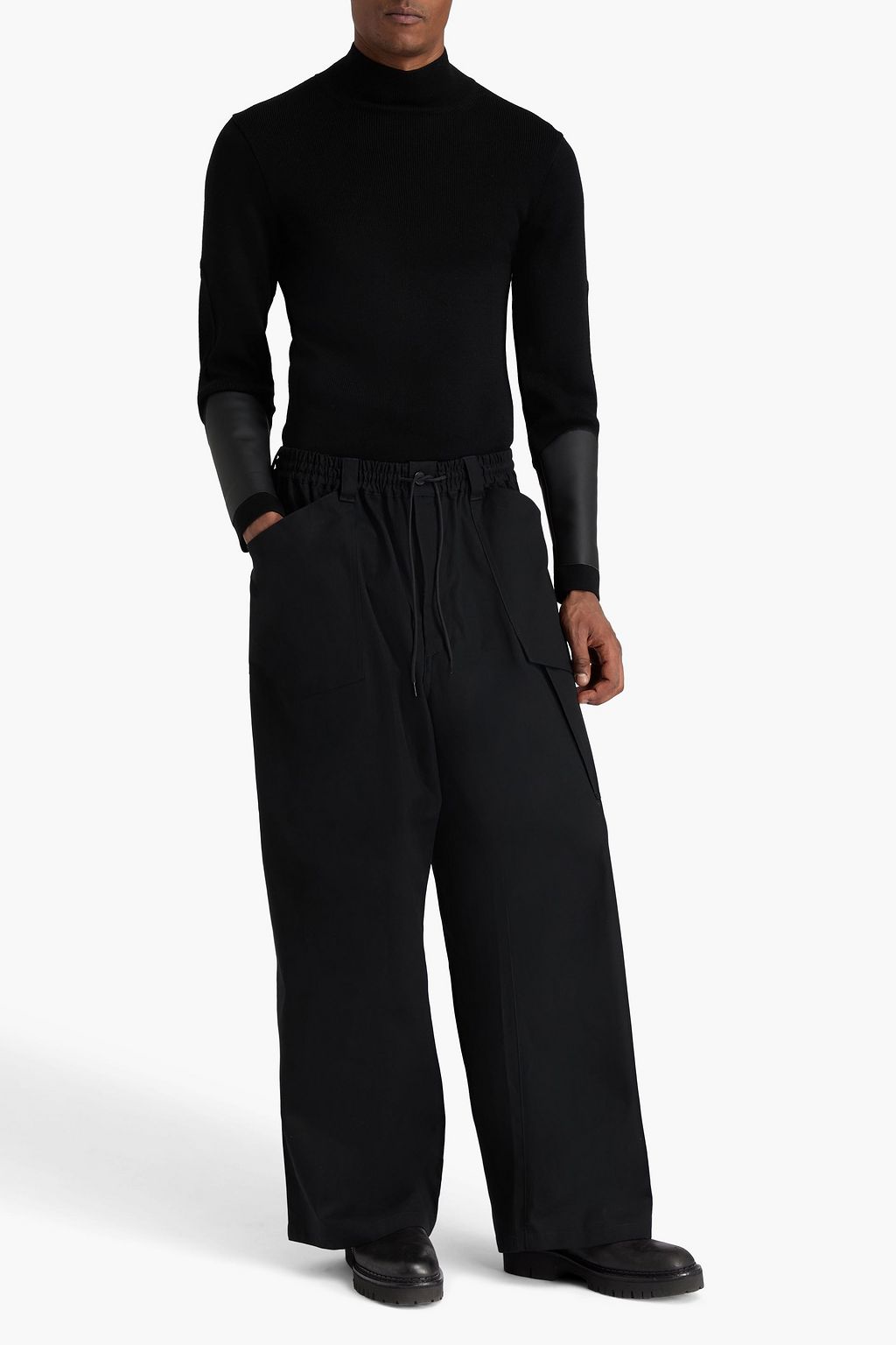 Y-3 コットンキャンバス カーゴパンツ