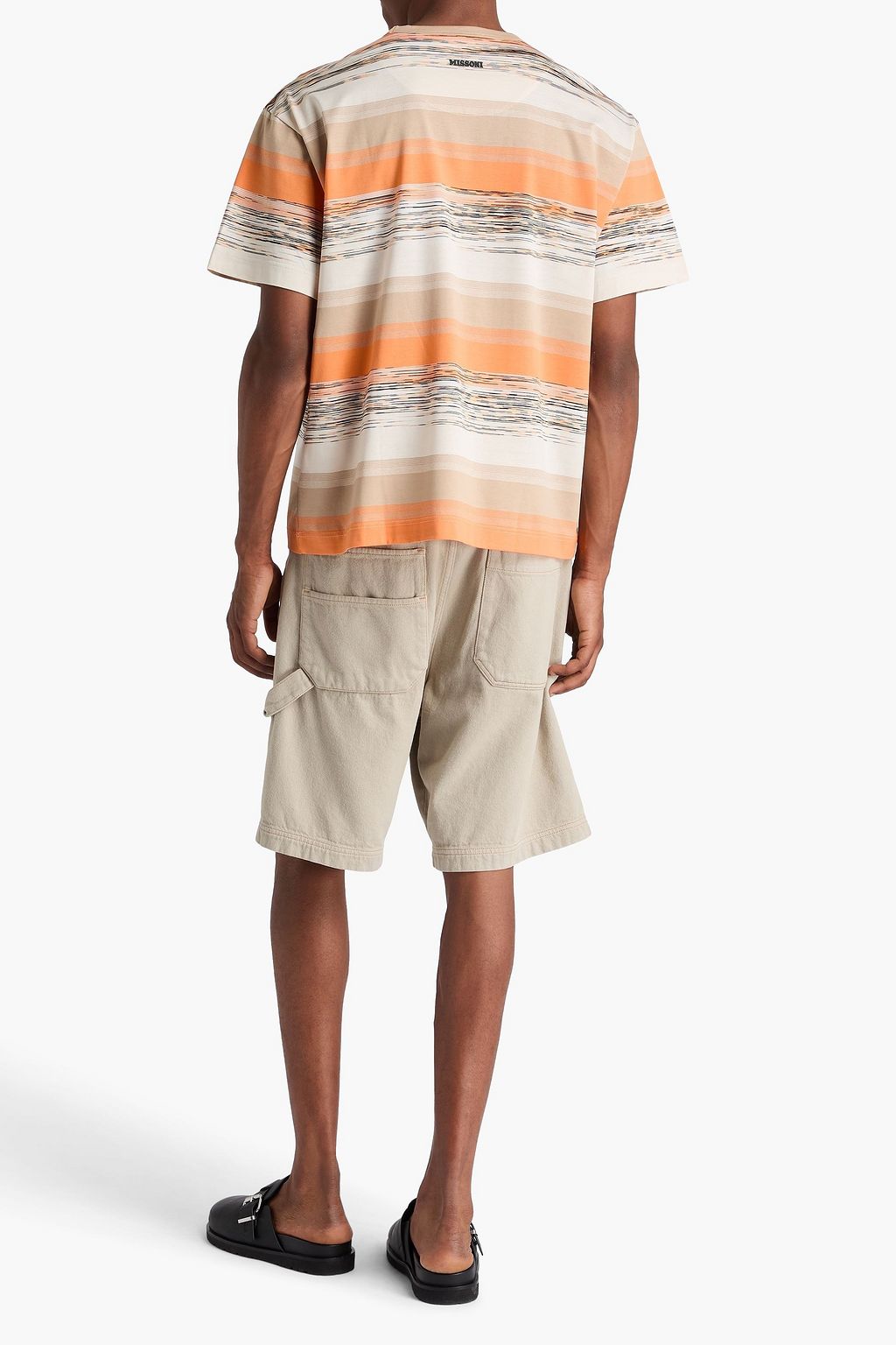MISSONI コットンジャージー Tシャツ ストライプ