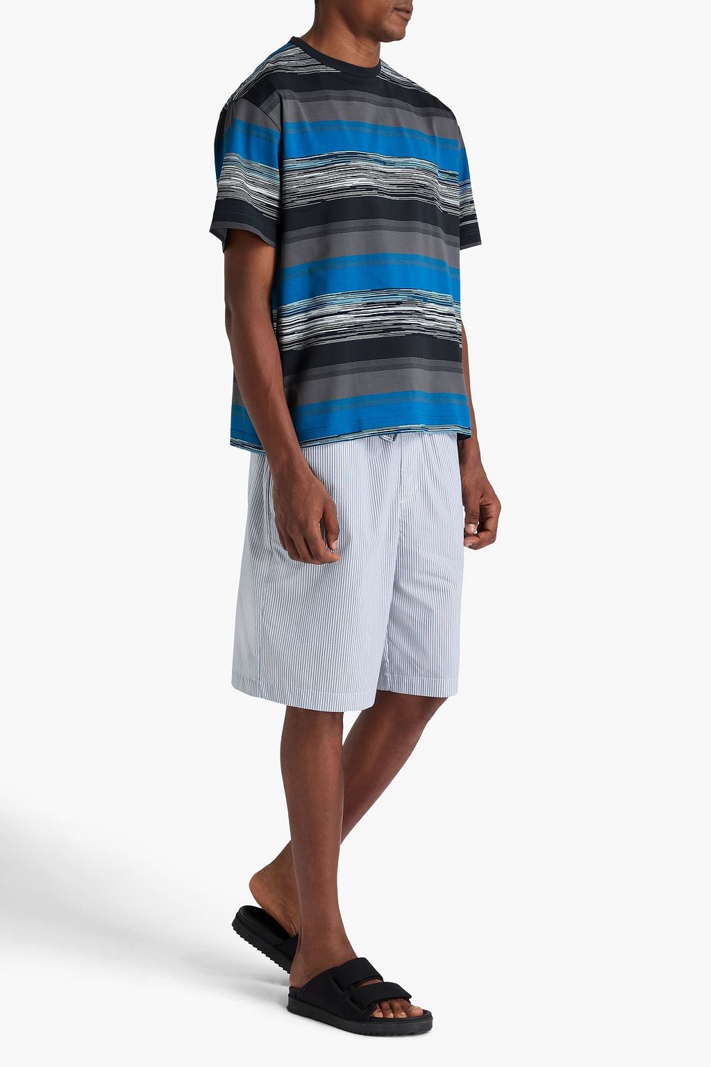 MISSONI コットンジャージー Tシャツ ストライプ